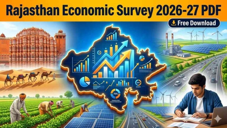 Ceramic Academy Economics Survey 2026-27 Book PDF Free Download Rajasthan Economy Notes